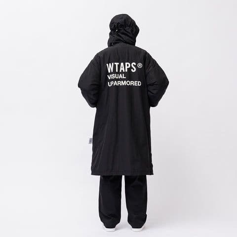 WTAPS 24AW ベンチコート　ブラック　02 M