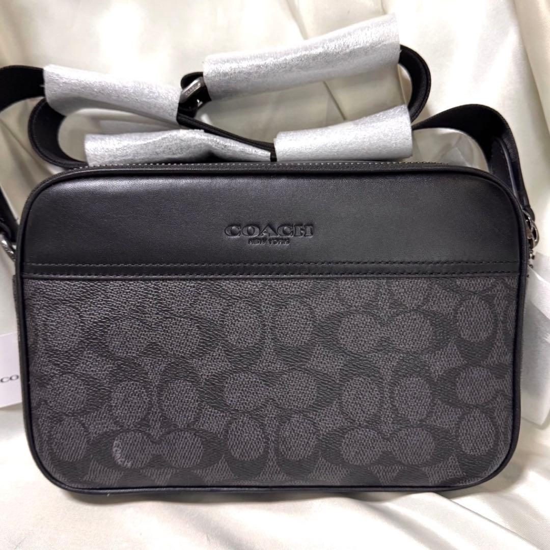 COACH コーチ　グラハム　クロスボディ　シグネチャーPVC 新品未使用