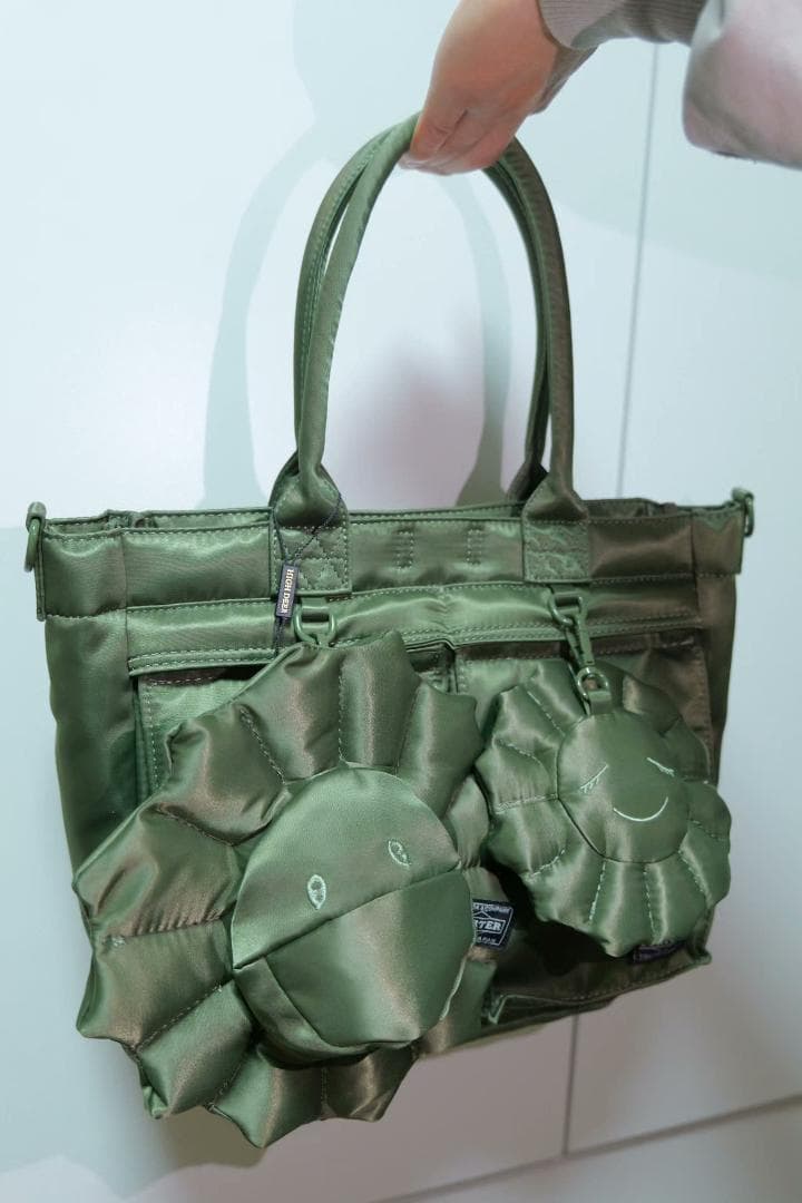 村上隆 × PORTER FORCE サコッシュ フラワーチャーム付