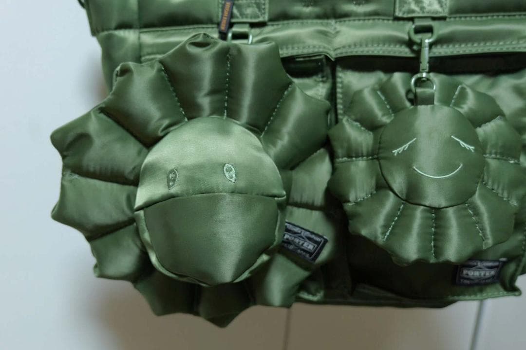 村上隆 × PORTER FORCE サコッシュ フラワーチャーム付