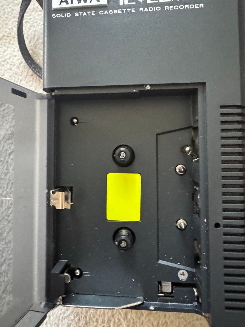 AIWA IC+ECM ポータブルカセットレコーダー tpr-501
