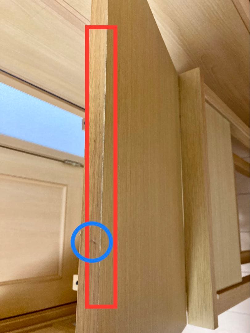 【無印良品】木製ドレッサー ミラー付き 椅子付き