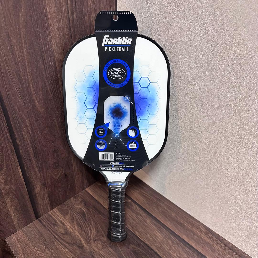 ２本セットピックルボールパドル フランクリン パイロットブルー52771