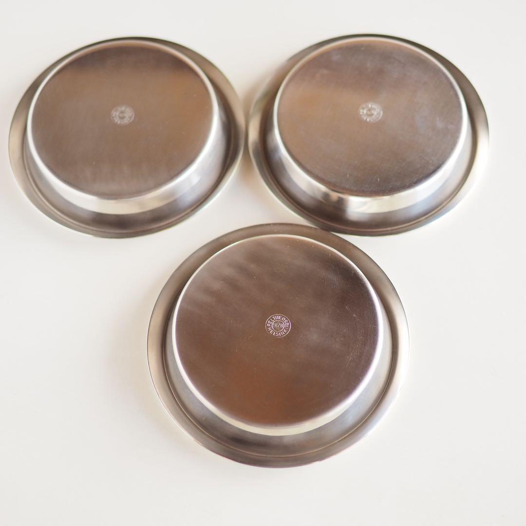 デンマーク製 DIGSMED チークトレイ ステンレスディッシュ 北欧