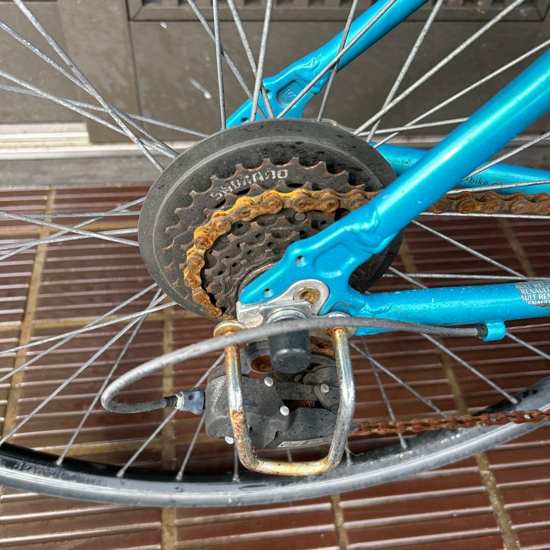 ルノー　クロスバイク　ブルー　ＡＬ－ＣＲＢ７００６ＬＩＧＨＴ