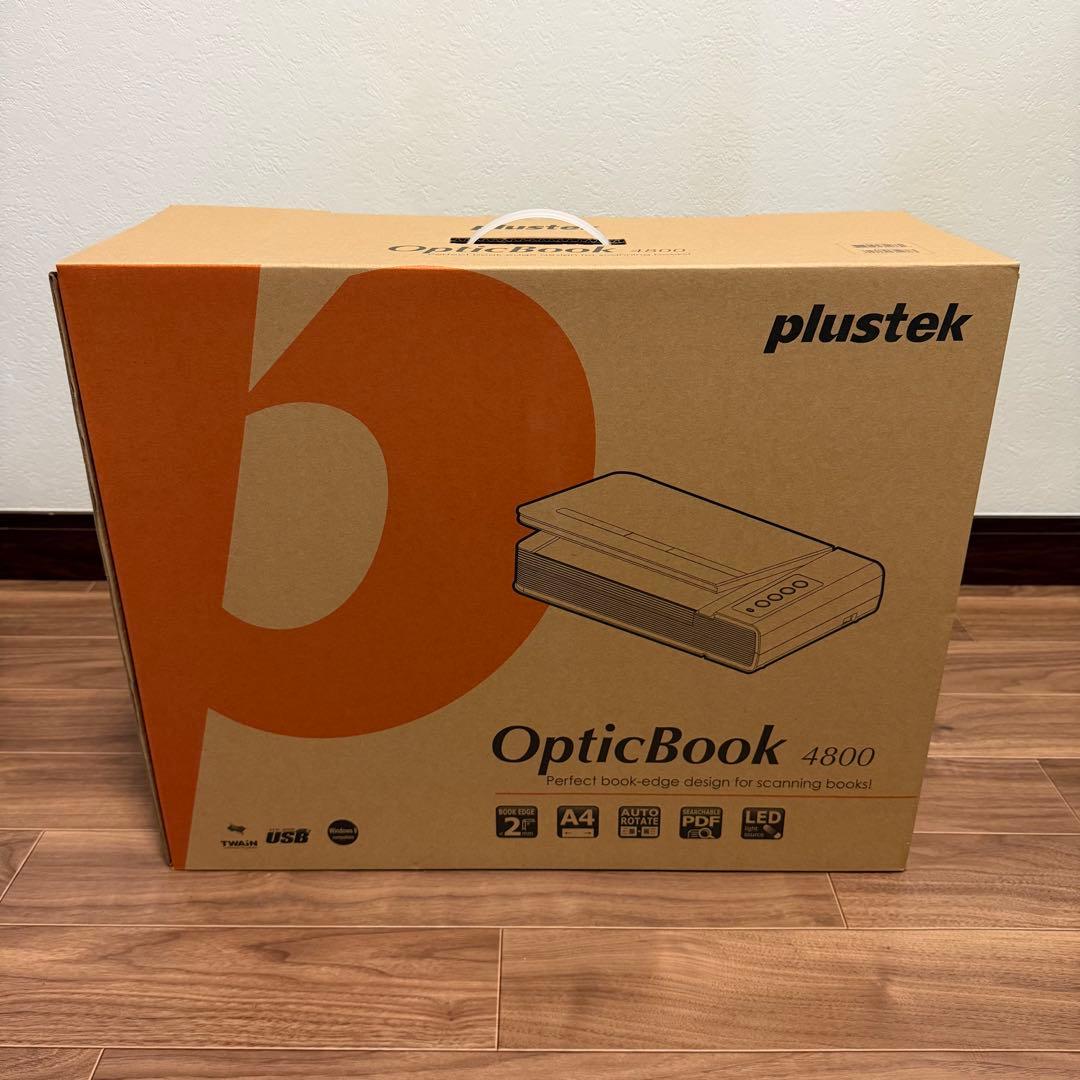 スキャナー Plustek OpticBook 4800