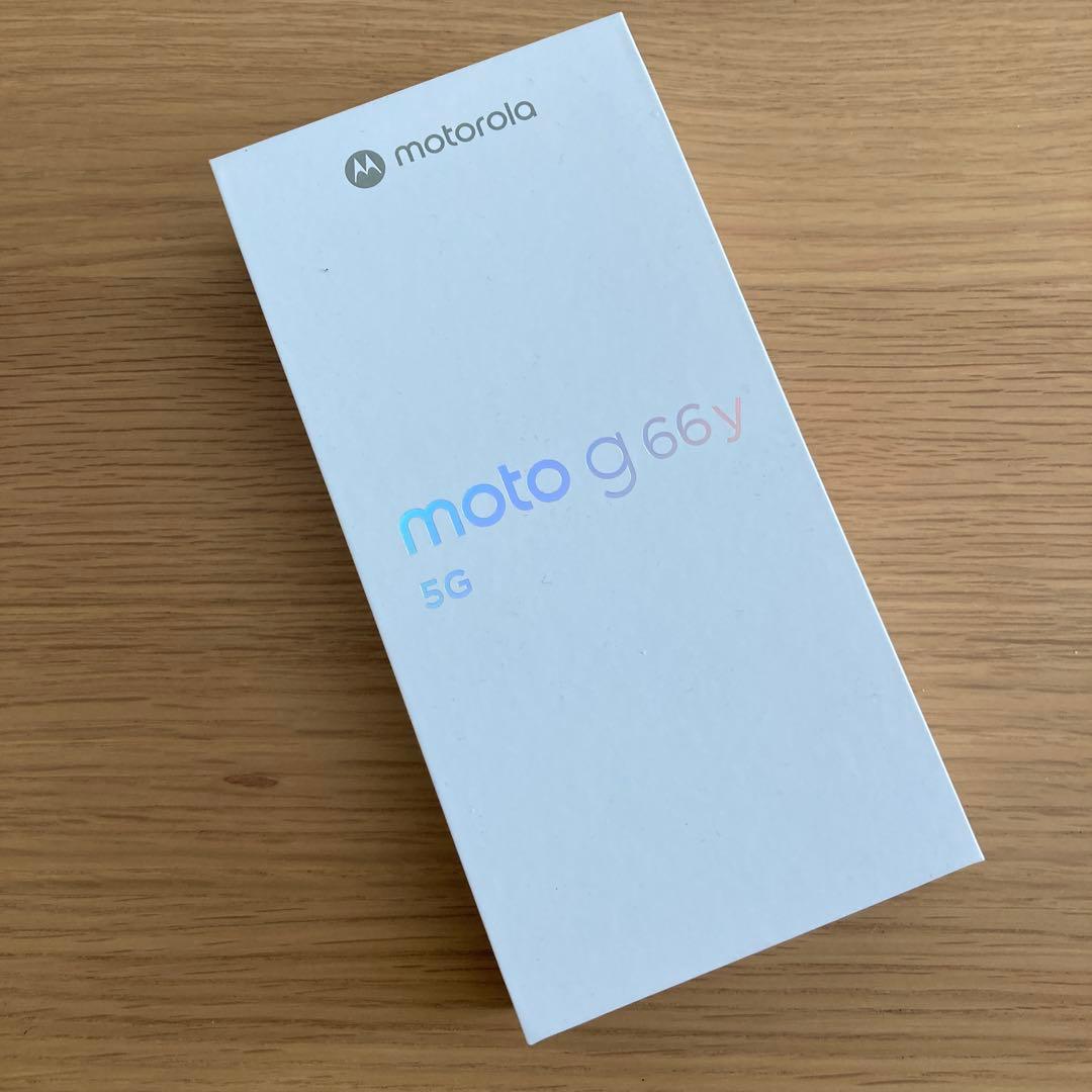 ★新品未使用★ モトローラ moto g66y 5G ブラック