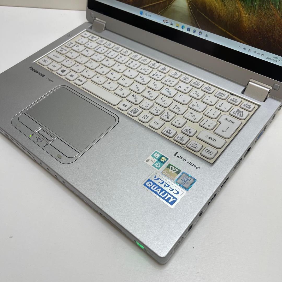 Windowsノート本体 #758 PANASONIC CF-MX5 i5-6300U 4GB 128Gb