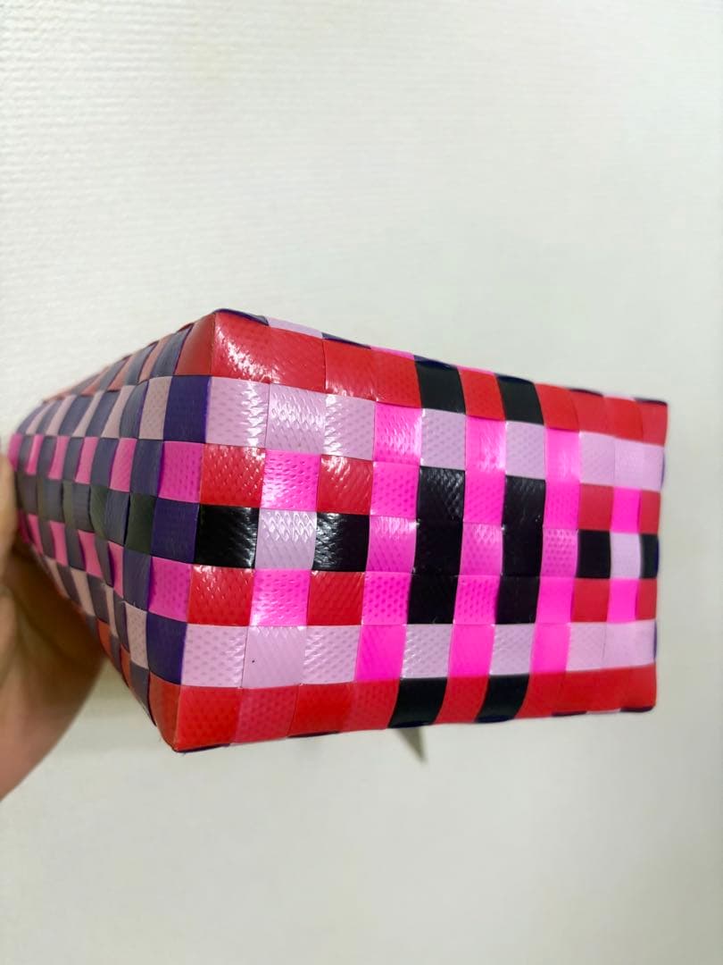 【美品MARNI MARKET】かごバッグ