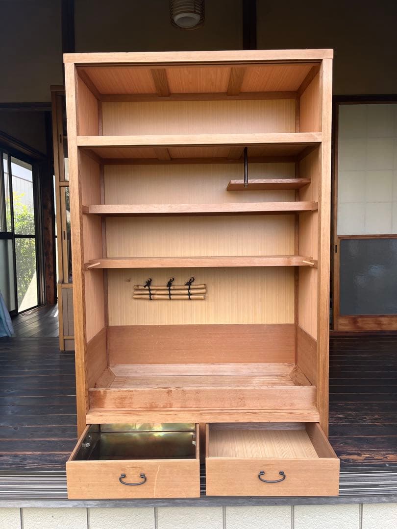 Ai7様　水屋箪笥　茶道具　網代扉
