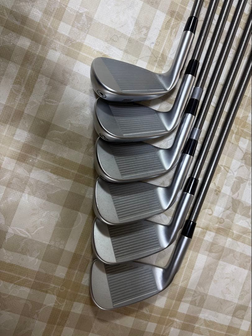 PING i230 Steel Fiber i80 R 5〜W 6本 黒ドット