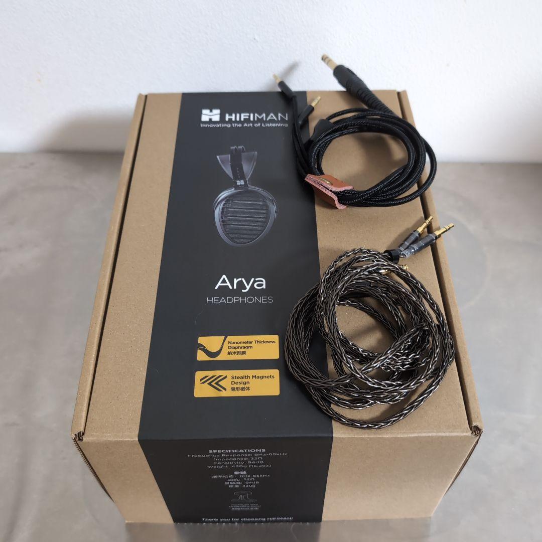 専用HIFIMAN Arya V3 Stealth ＋ バランスケーブル