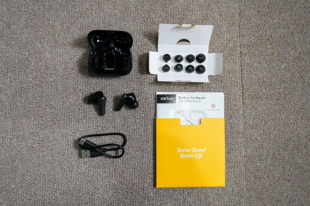 EarFun Air Pro 4+ ワイヤレスイヤホン 美品