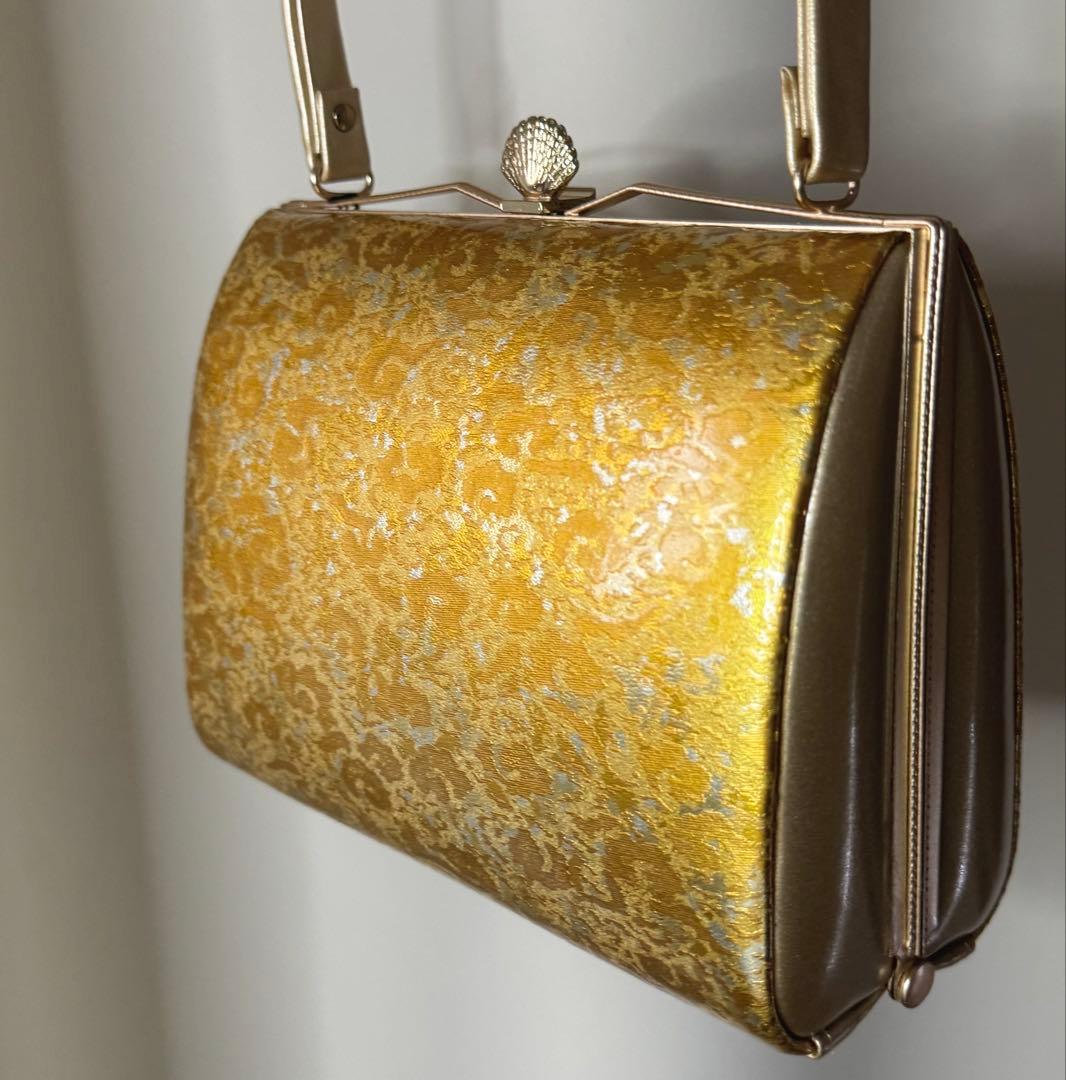 【新品】長期保管品　和装小物　草履バッグセット　卒業式　結婚式 ハンドバッグ