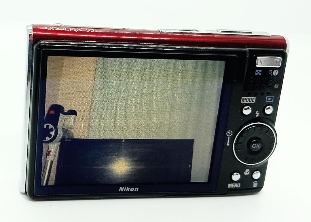 Nikon COOLPIX S51 8.1MP 3X zoom レッド 美品