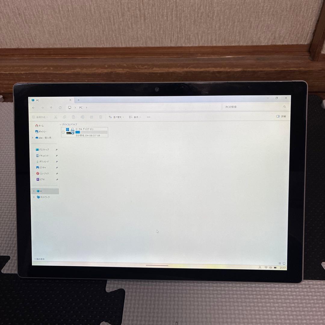 Windowsタブレット本体 Surface Pro 6 1796 8GB i5-8350U