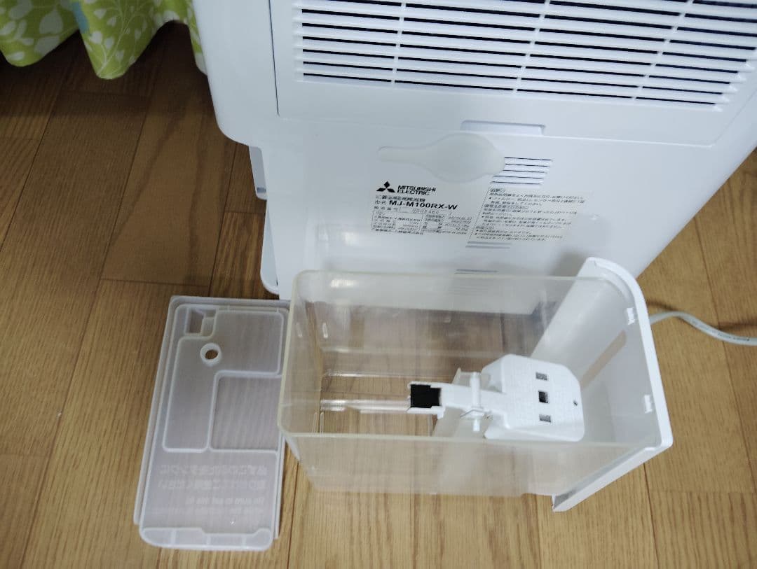 【極美品】三菱 衣類乾燥除湿機 MJ100RX-W SARARI 動作確認済