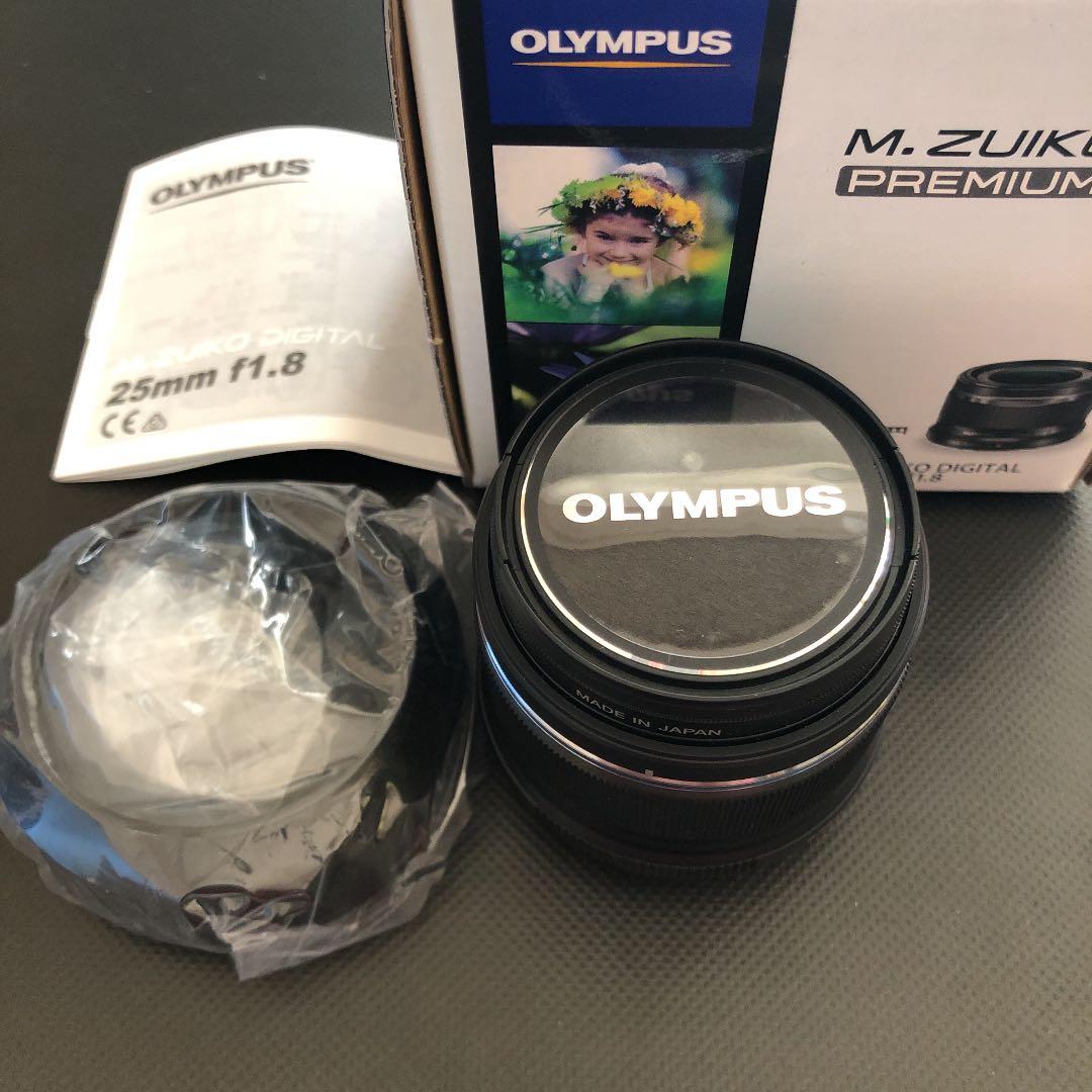 【値下げします】OLYMPUS M25F1.8 ブラック