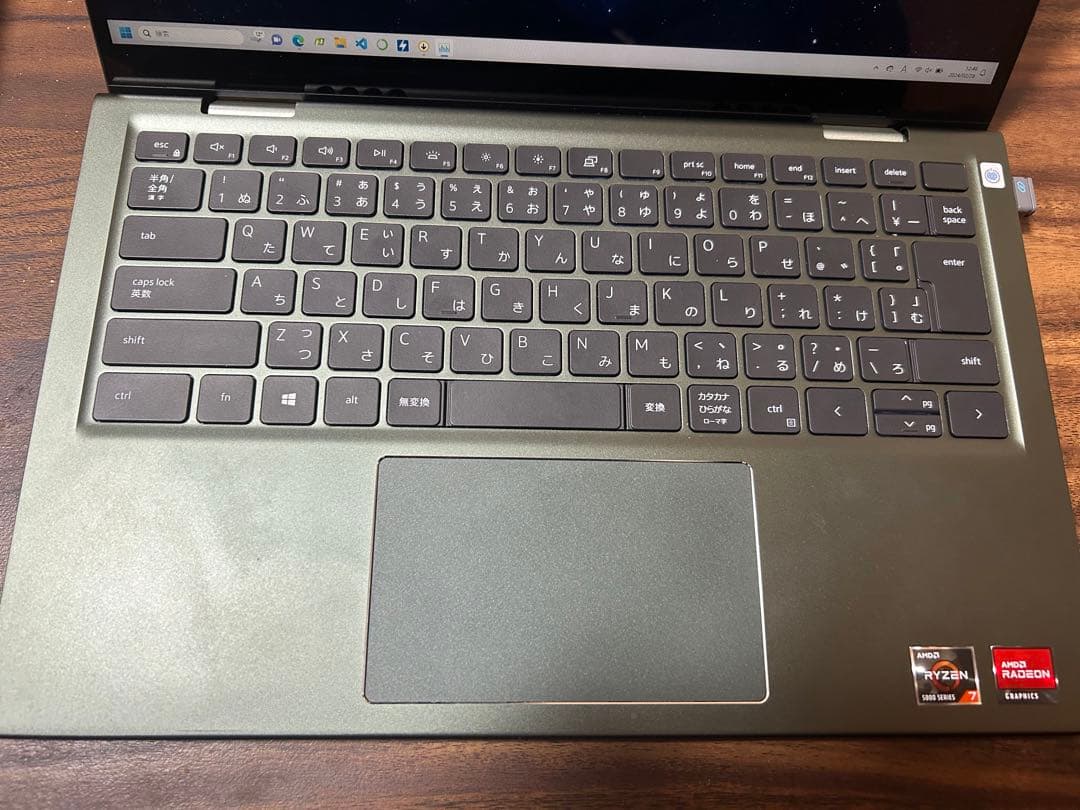 ノートパソコン　DELL AMD RYZEN7