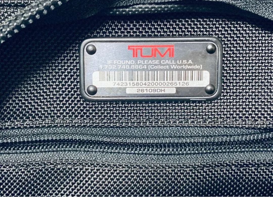 【美品】TUMI 2way ビジネスバッグ　ブリーフケース　トゥミ