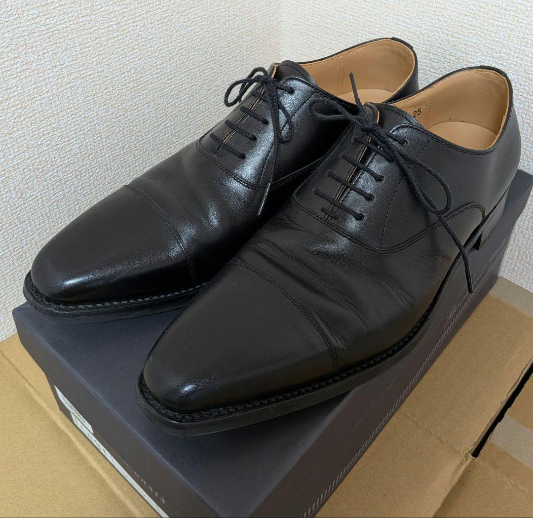 スコッチグレイン ストレートチップ ビジネスシューズ　25cm