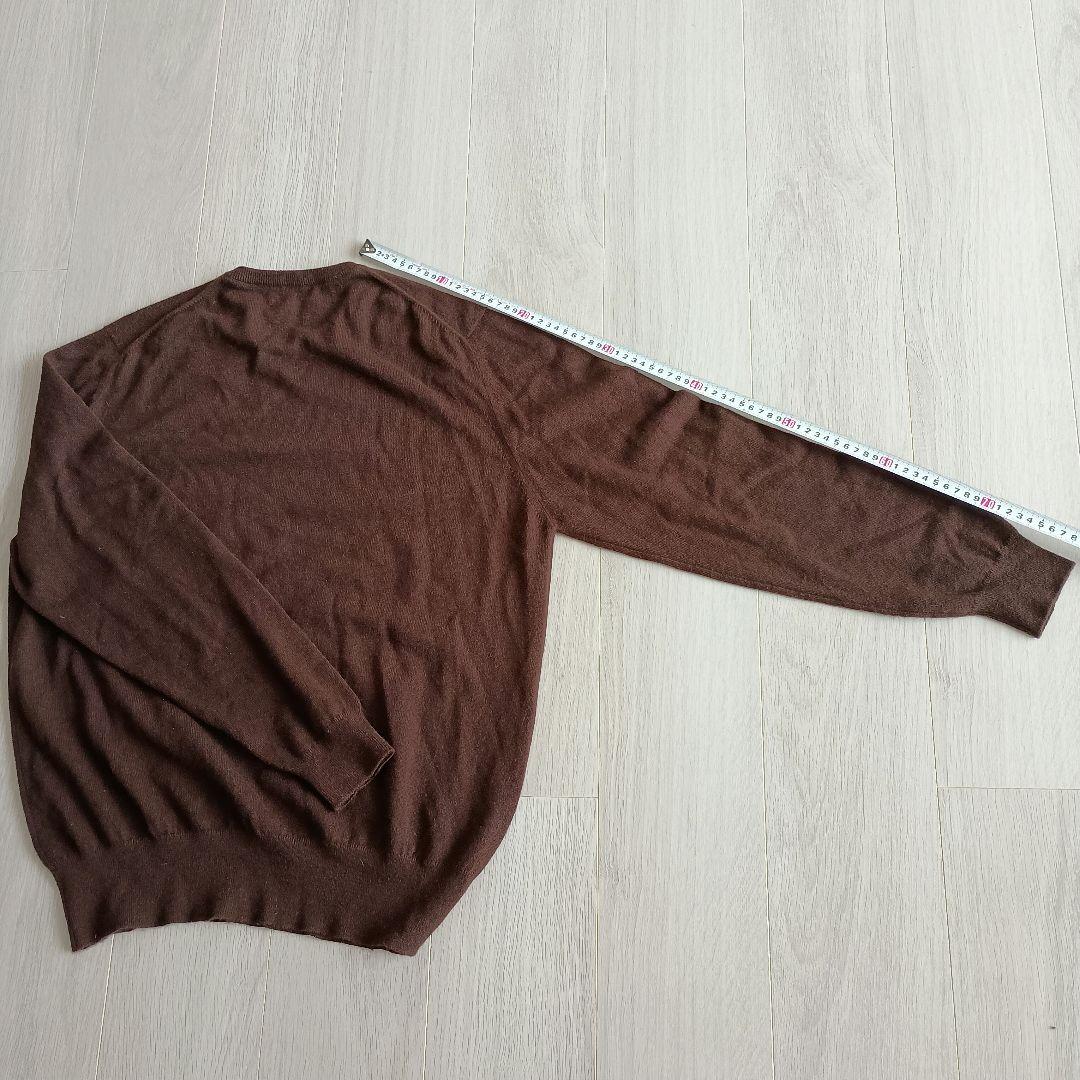 Johnstons of Elgin ブラウン カシミヤセーター