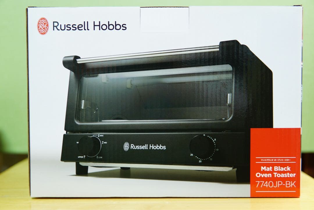 Russell Hobbs オーブントースター 食パン4枚焼き 温度調節5段階