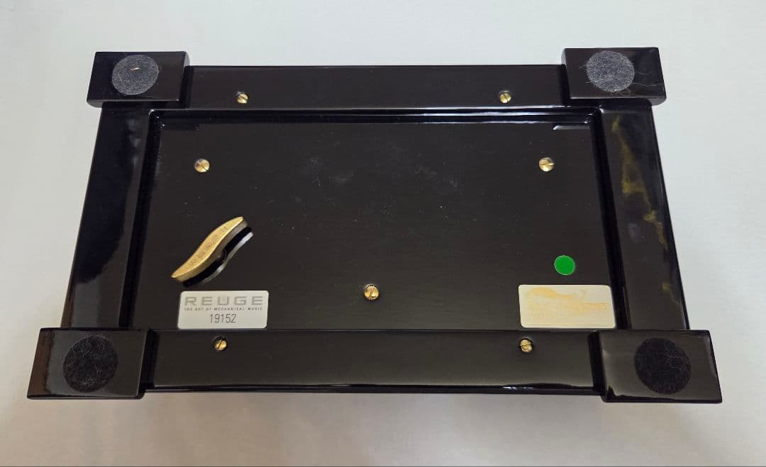 リュージュ　オルゴール　カノン 72弁　ローズ　象嵌　共鳴箱　オルゴール療法