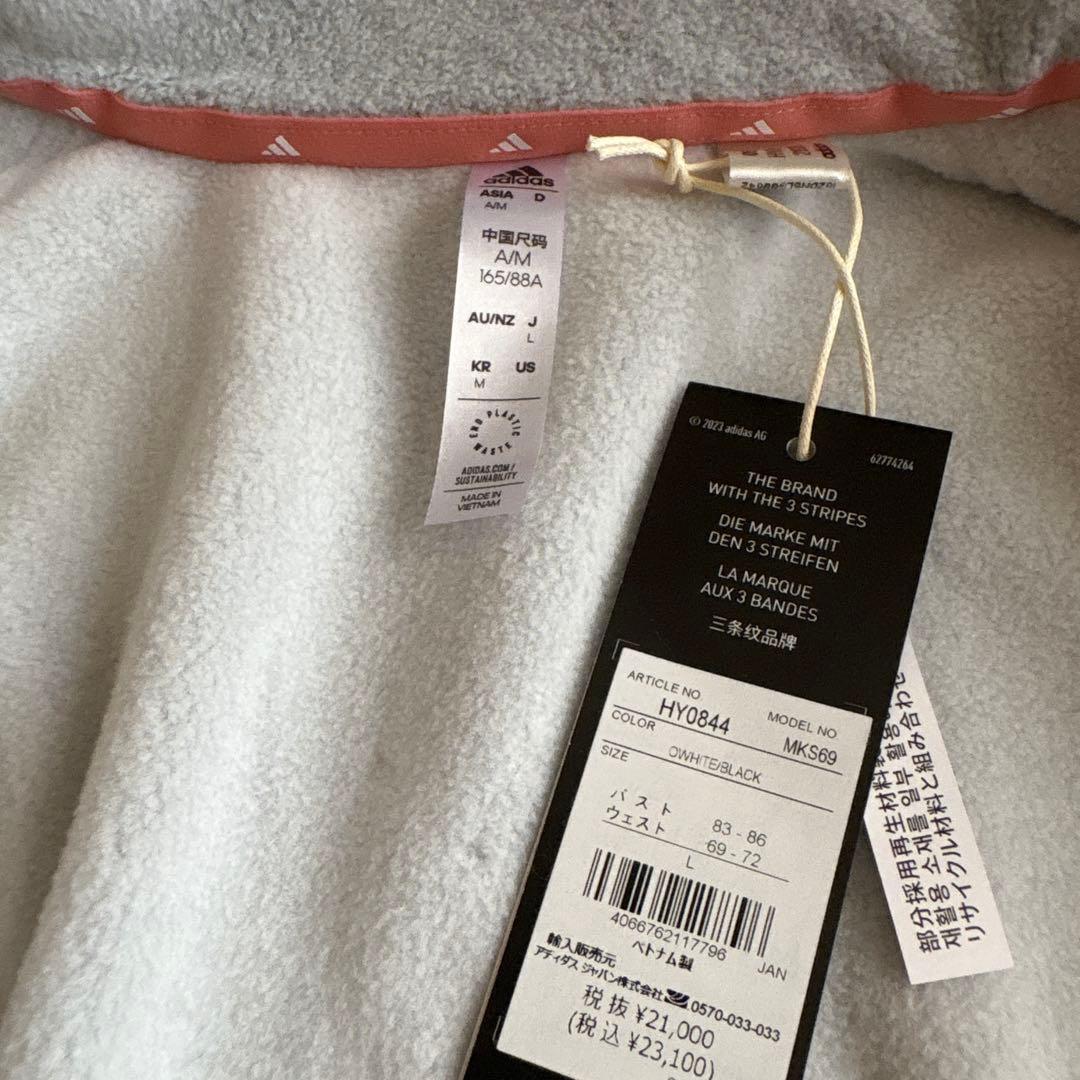 adidas アディダス　スリーストライプス フリース セットアップ　L
