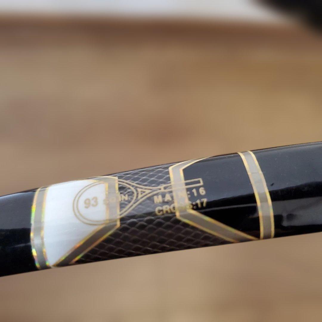 ゴーセン、硬式ラケットMARK POINT 330Ti テニス、2002年製