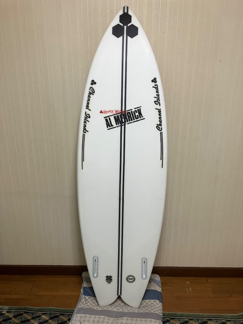 サーフィン・ボディボード AL MERRICK FISHBEARD 5'8 SPINE-TEK