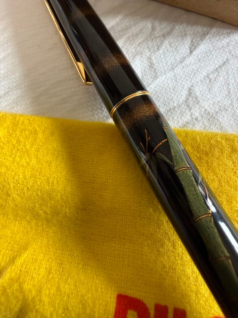 パイロット蒔絵万年筆、竹