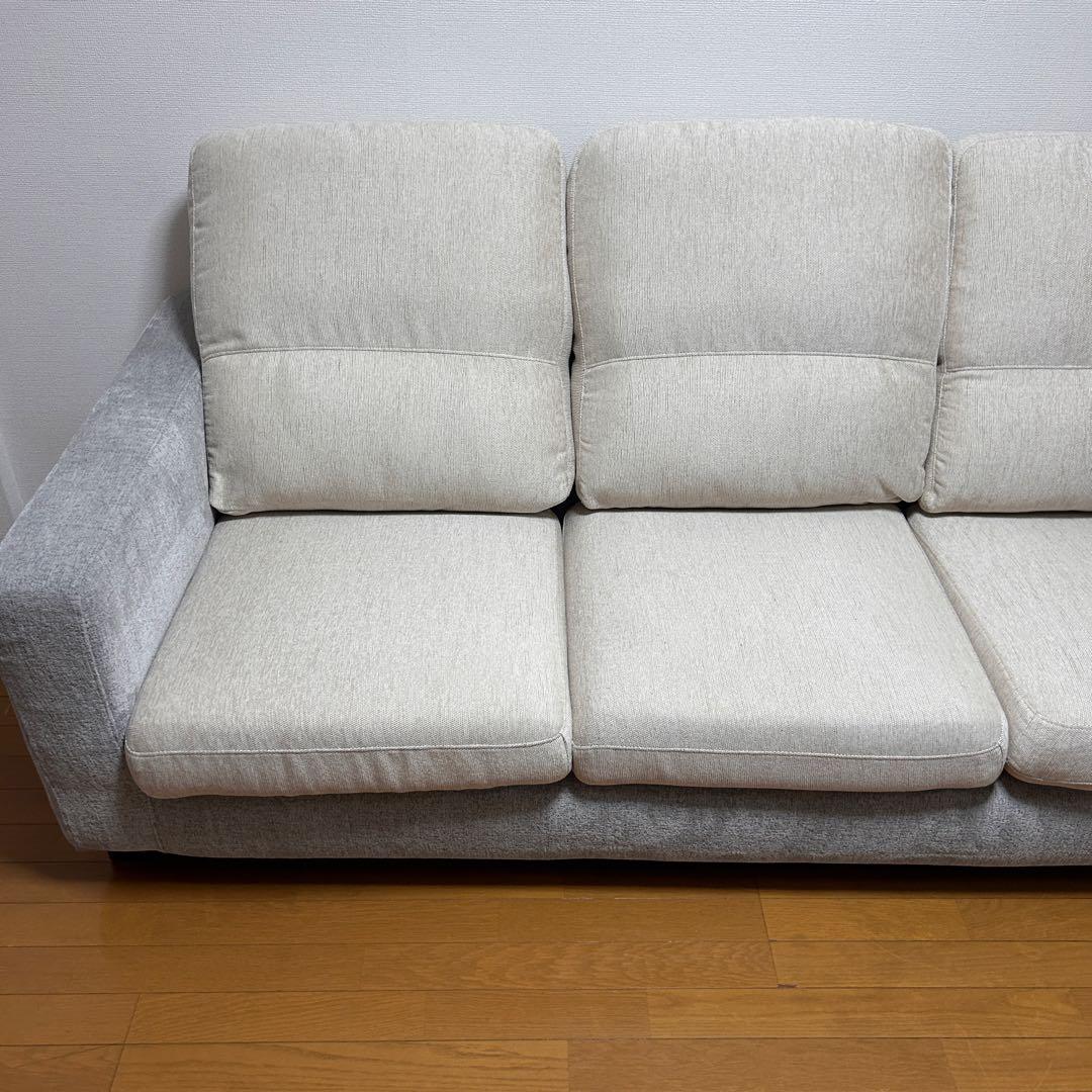 極美品✨引取25,000円引き　値下げ交渉可　定価１３万円　大川家具　３人掛け