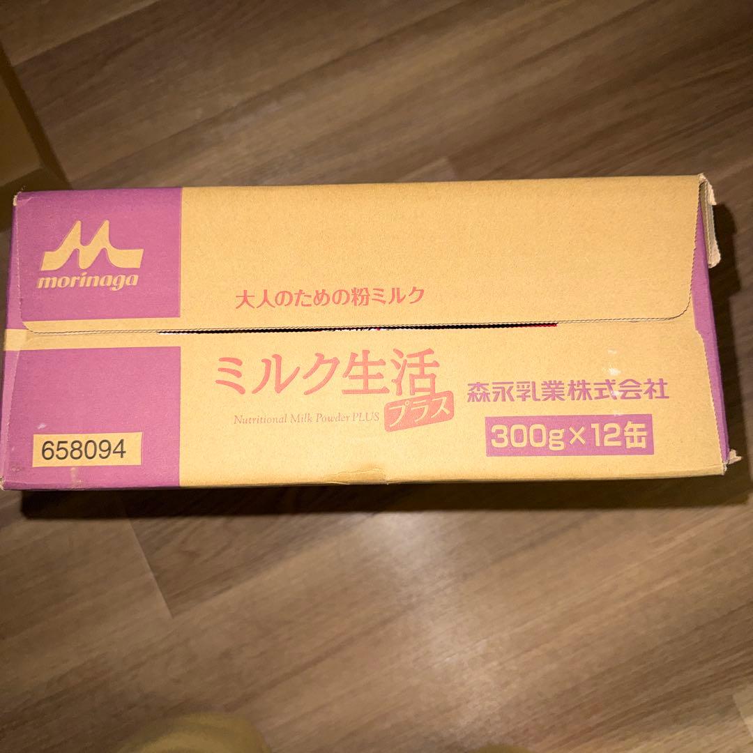 morinaga ミルク生活 プラス 300g x 12缶