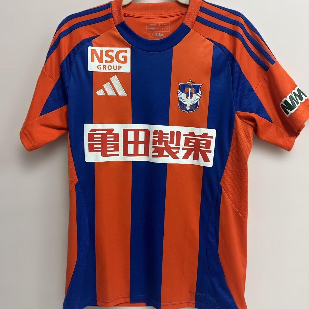 美品　アルビレックス新潟　アルビ　ユニフォーム　2025 橋本　健斗　Lサイズ