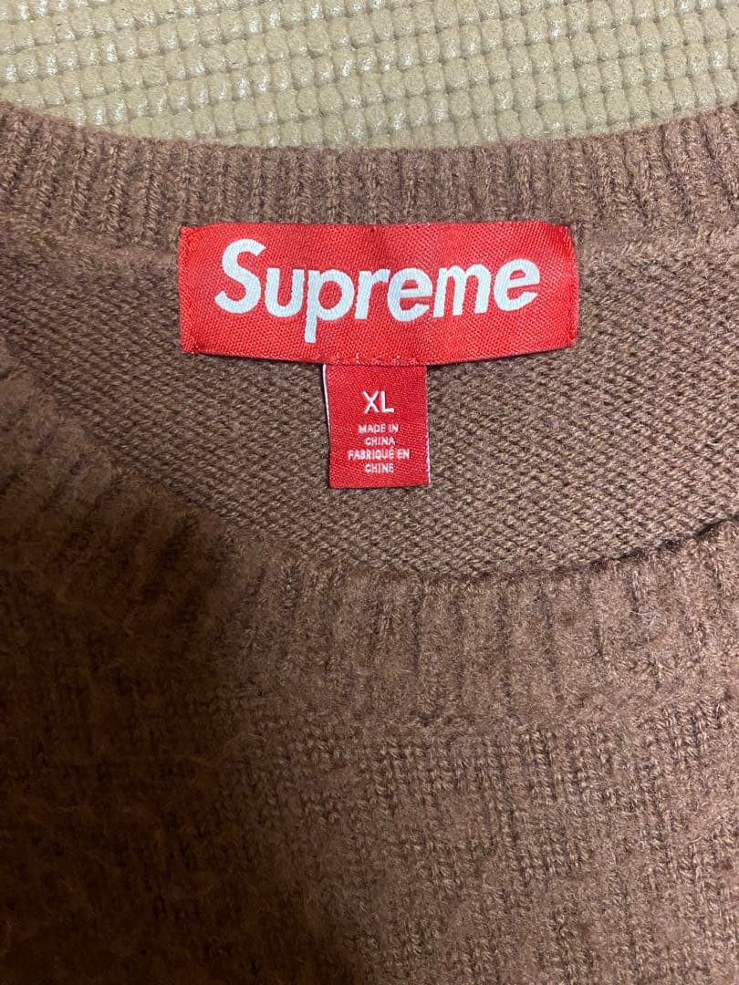 トップス Supreme Pilled Sweater brown