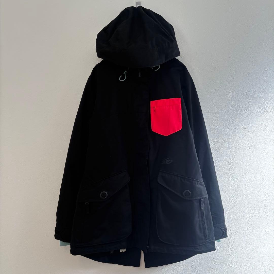 NIKE6.0 ナイキ スノーウェア ジャケット レディース L ブラック