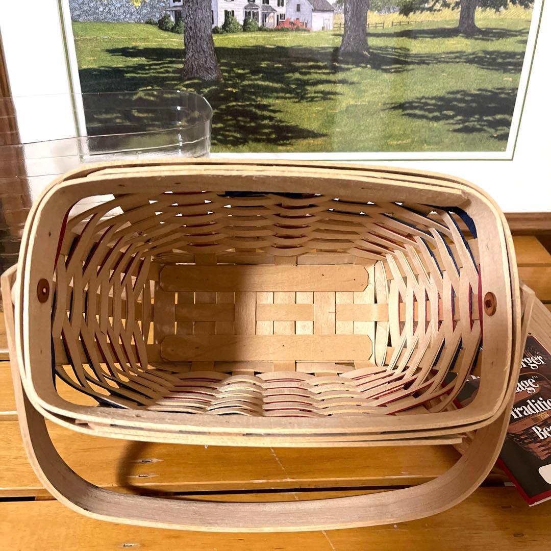 ロンガバーガーバスケット　longabergerバスケット　小物入れ