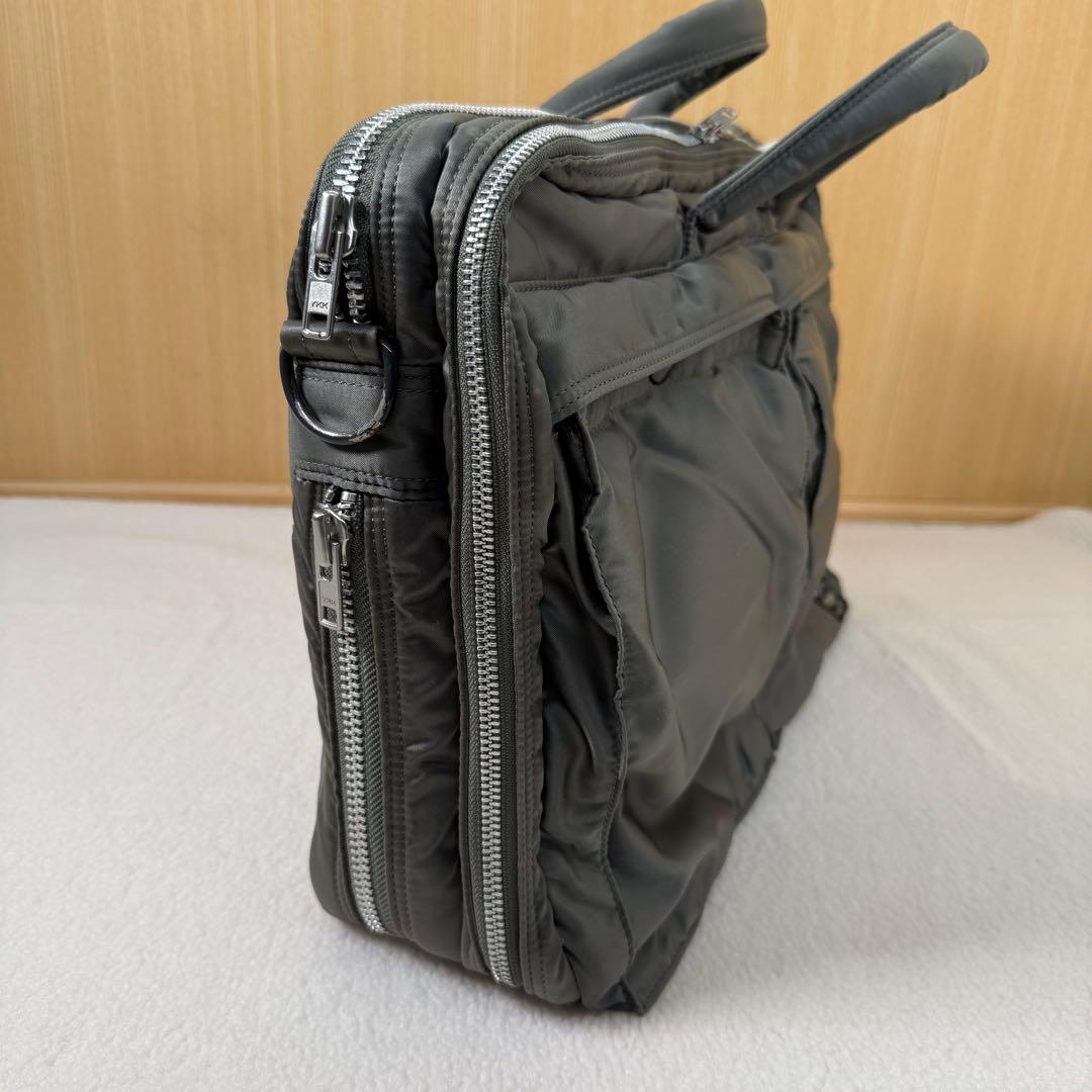極美品　PORTER ポーター タンカー 2way ショルダーバッグ　 シルバー