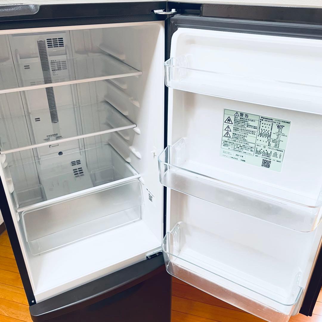 【美品】冷蔵庫 NR-B17DW-T【2021年製】