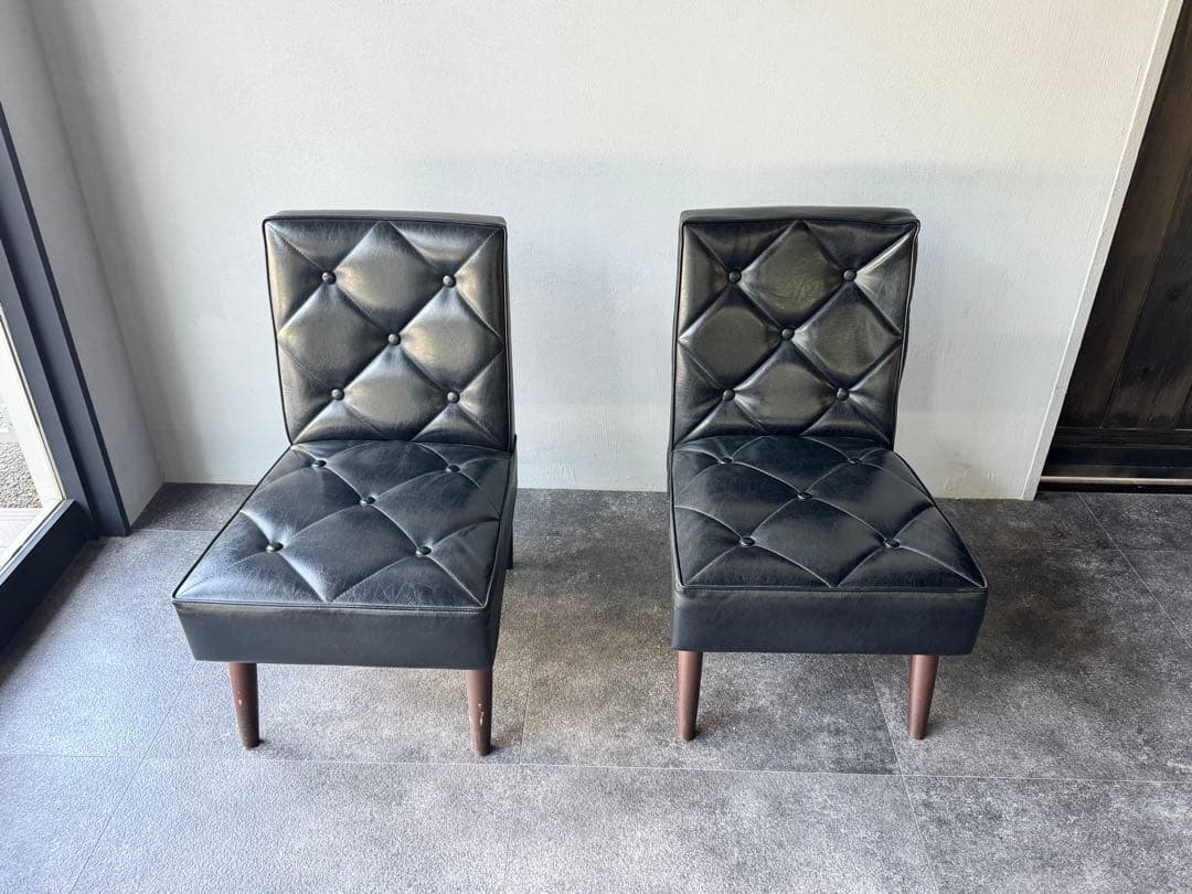 karimoku カリモク60 2脚　カフェチェア　1シーターチェア