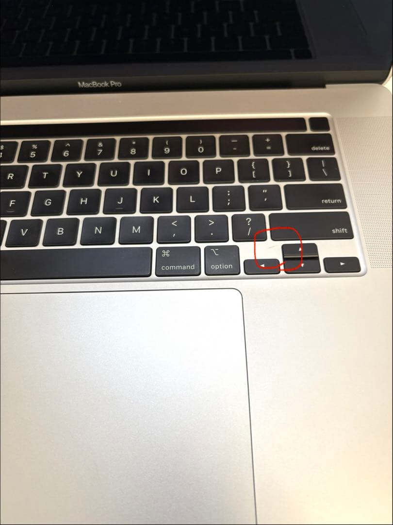 【美品ジャンク】Apple MacBook Pro16 32GB 512GB