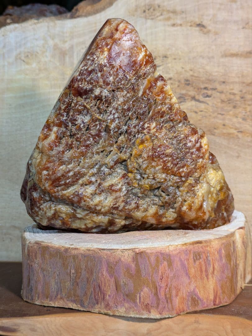 国産鉱物　花石瑪瑙　No.4　ビックサイズ！