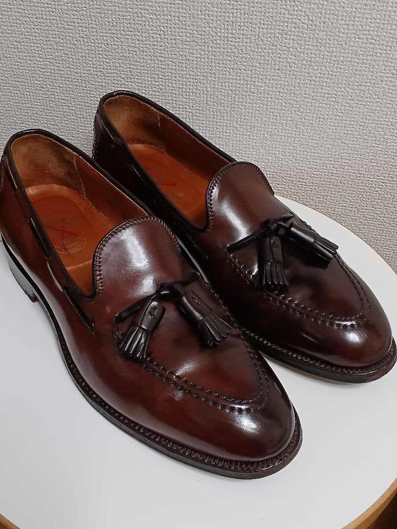 Alden製ブルックス・ブラザーズコードバンタッセルローファー