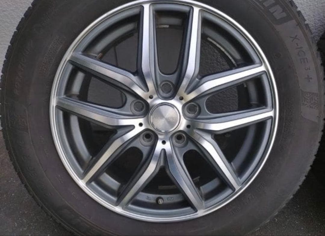 オデッセイ RC1 にて使用☆社外アルミスタッドレス☆215/60R16☆