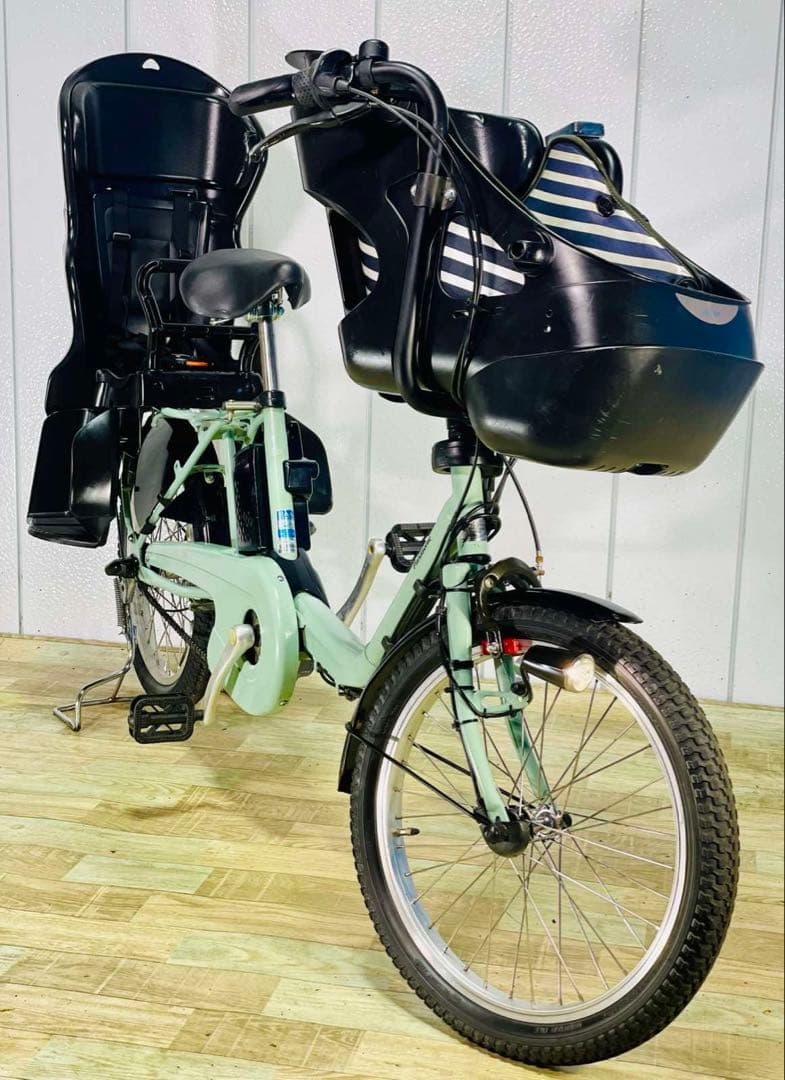 2723パナソニック12アンペア　3人乗り対応子供乗せ　電動アシスト自転車