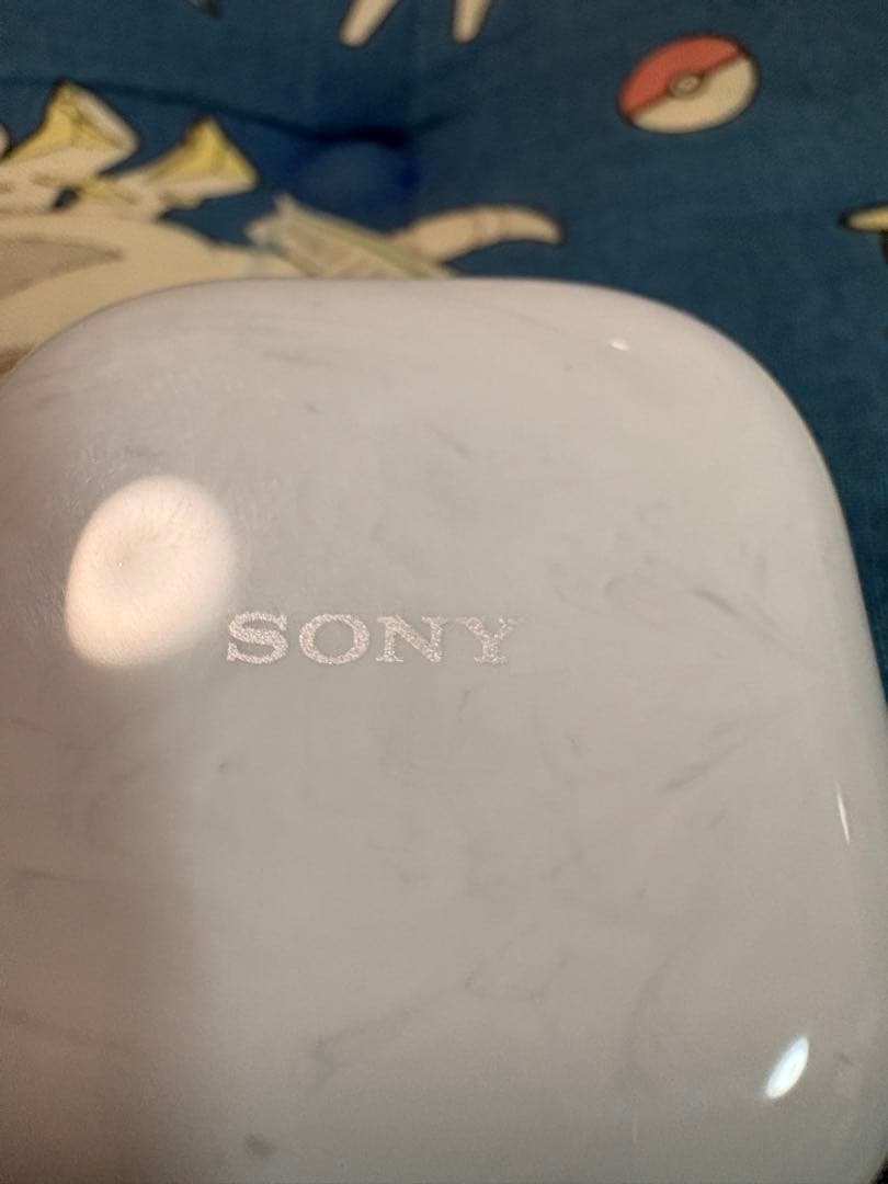 SONY ワイヤレスイヤホン ホワイト 充電ケース付き