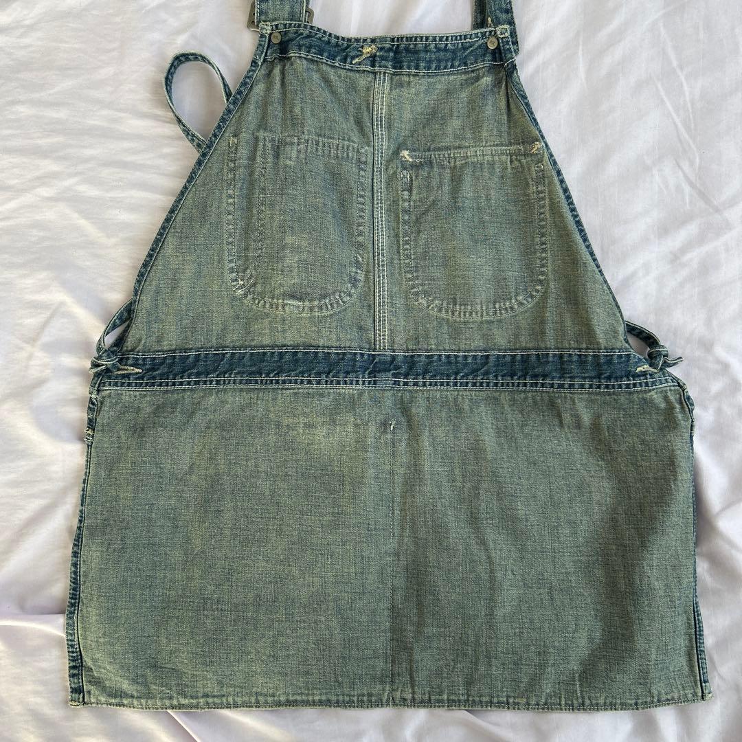 希少❗️DOUBLE RL RRL ダブルアールエル　デニムエプロン