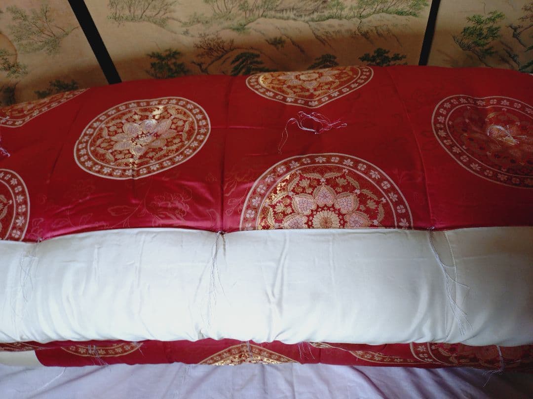 【新品未使用】高級婚礼布団　日本製　掛布団敷布団シングル