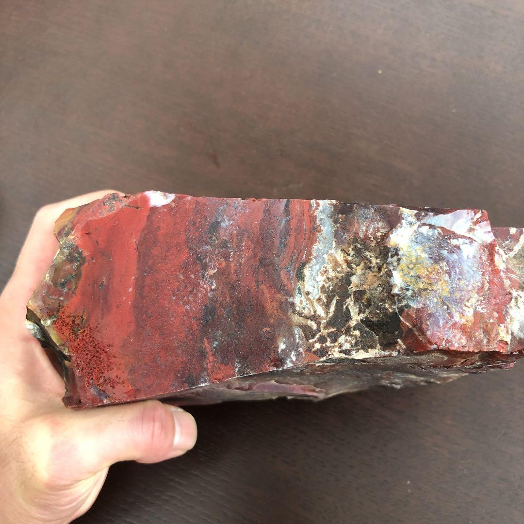 v*x様 水晶　石　赤　赤玉　赤玉石　クラスター